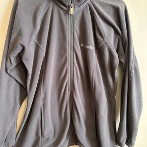 Columbia Full-Zip Fleece Jacket – Gray – Women’s XL